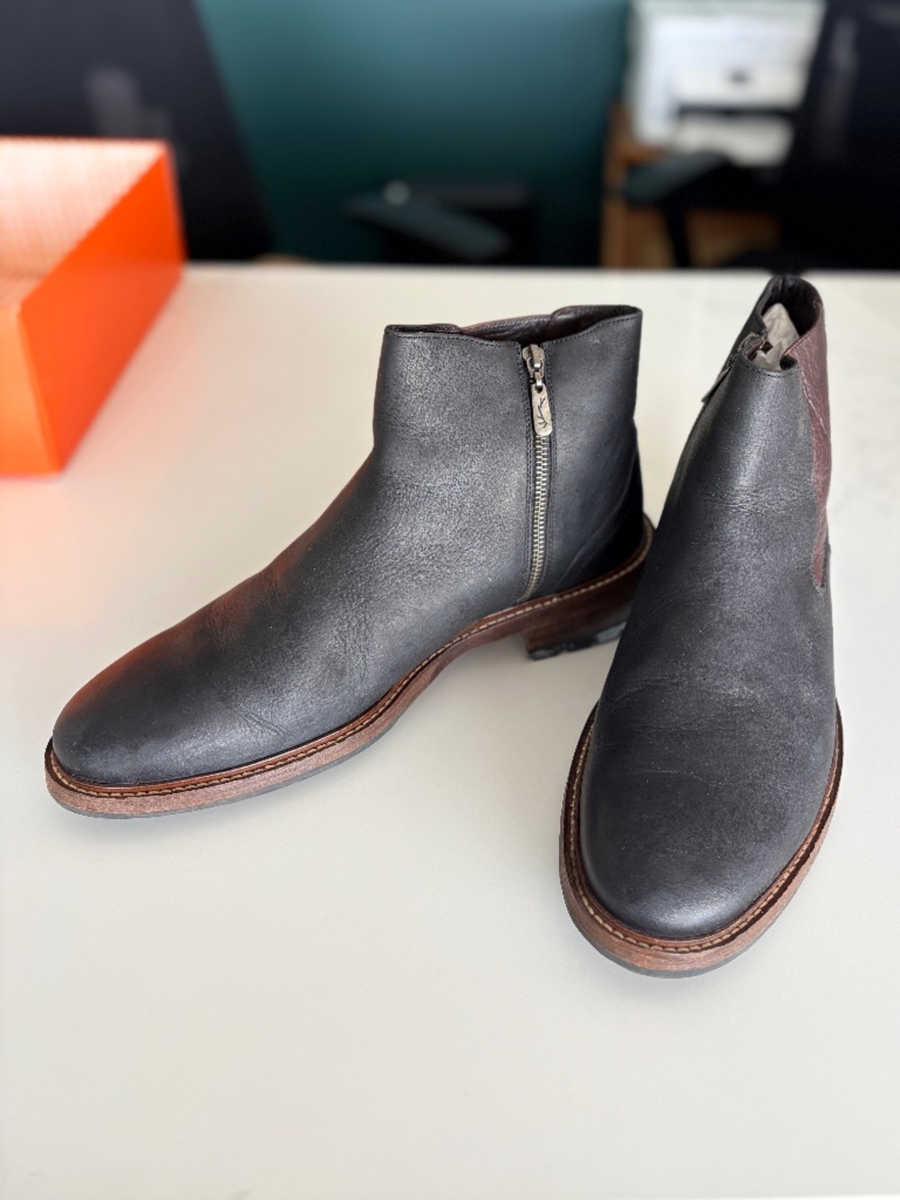 Martin Dingman- Black McKinley Leather Boot 11.5